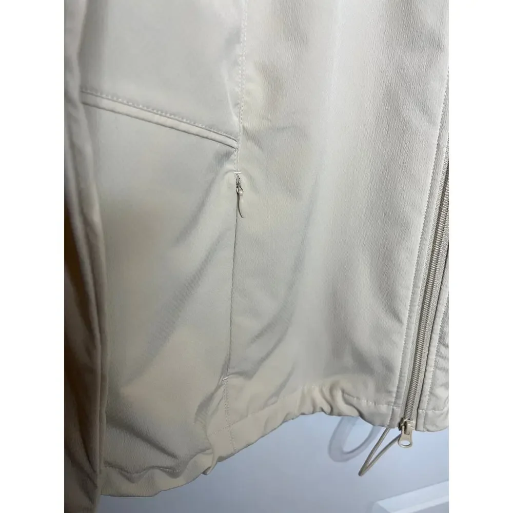 Lady Hagen XL Cream‎ Color Full Zip Jacket Golf Tennis Athleisure